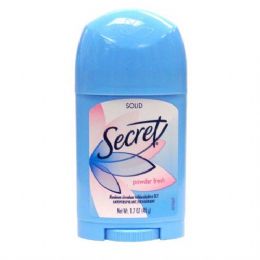 36 Pieces Secret Wide Solid 1.7oz Powder Fresh - Deodorant