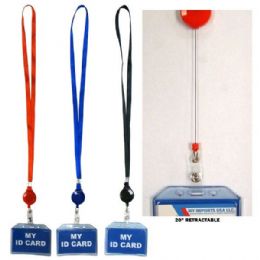 180 Pieces Id Holder Retractable - ID Holders