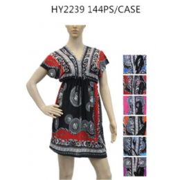 72 Wholesale Ladies Short Summer Dress