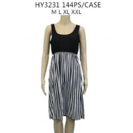 72 Wholesale Fashion Black And White Summer Dress