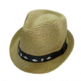 36 Wholesale Summer Fedora Hat