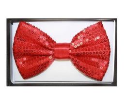 48 of Red Sequin Bow Tie 020