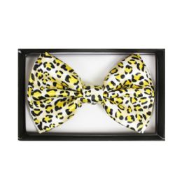 12 Wholesale Leopard Print Bow Tie