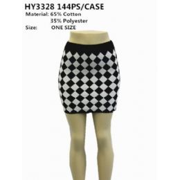 72 Pieces Ladies Fashion Mini Skirt - Womens Skirts