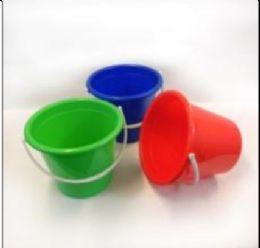 48 Units of Plastic Pail With Handle - Buckets & Basins
