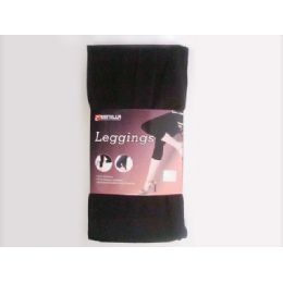 288 Wholesale Legging Black 70% Length Footl