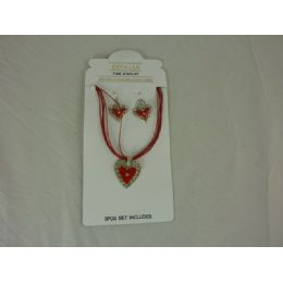 576 Wholesale Jewel Set 1 Necklace,2earrings