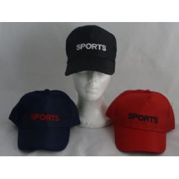 288 of Fashion Cap W/3d Sport 3asst Color