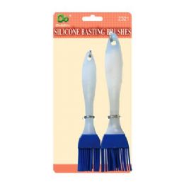 48 Wholesale 2pk Silicone Basting Brushes 7",8"