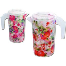48 of Water Jar W/clear Fruit Design
