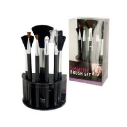 24 Pieces Wholesale Cosmetic Brush Set With Stand - Cosmetic Cases