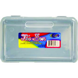 96 Wholesale Pencil Box, "the Box", Clear