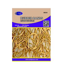 72 Units of Rubber BandS- 4 Ounce BaG- Natural Color - Rubber Bands
