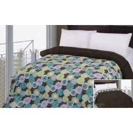 12 Wholesale Full/queen Hypoallergenic DowN-Alternative Reversible Comforter