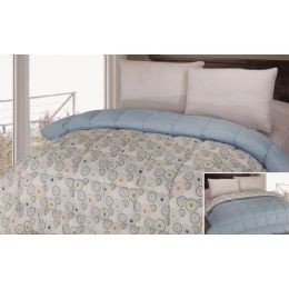 12 Wholesale King Hypoallergenic DowN-Alternative Reversible Comforter