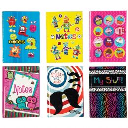 60 Pieces Cool Trendz Notes - Notebooks