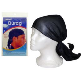 288 Pieces Durag Black - Head Wraps