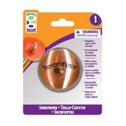 48 Wholesale Home Office 1-Ct Twisted Blade Pencil Sharpener