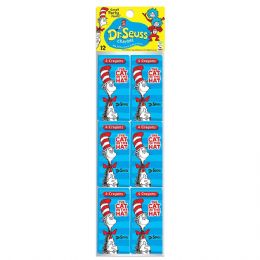 48 Wholesale 12-Ct Dr Seuss 4 Crayon Party Pack
