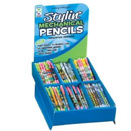 216 Wholesale Stylin Mechanical Pencil Super Assortment