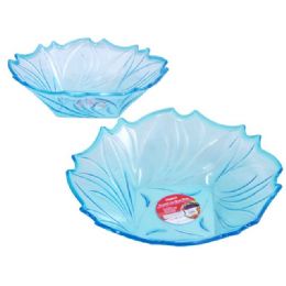 48 Pieces Blue Crystal Like Bowl - Plastic Serving Ware