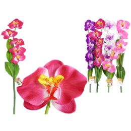 144 Wholesale 5 Head Orchid Flower