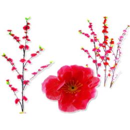 144 Wholesale Flower Cherry Blossom 40pcs Asst