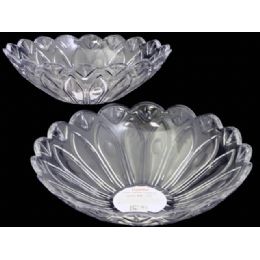 48 Pieces Round Crystal Bowl - Plastic Serving Ware