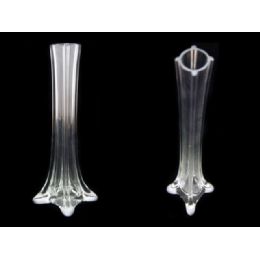 48 Units of Glass Vase 11.8" Transparent - Glassware