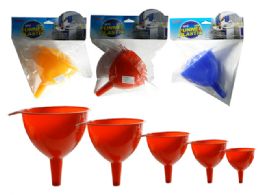 72 of 5 Piece Funnel Set