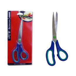 96 Pieces Scissors 1pc 9" Blue,green Clrbc:4.7x11.4" - Scissors