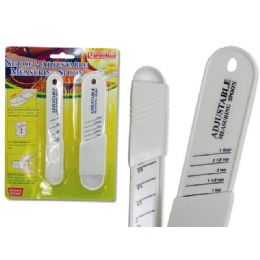 144 Pieces Measuring Spoon Adjustable 2pc - Measuring Cups and Spoons