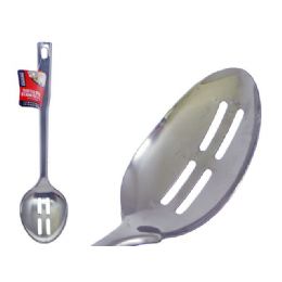 96 Wholesale Slotted Spoon Stainless Steel