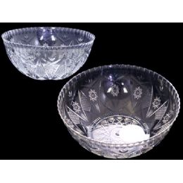 48 Pieces White Clear Salad Bowl - Plastic Bowls and Plates