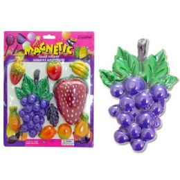 96 Wholesale Memo Magnetic 10pcs 4asstfruit