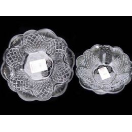 48 Units of Round Crystal Bowl - Glassware