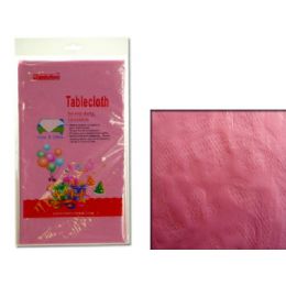 96 Wholesale Tablecloth 54x108" Pink