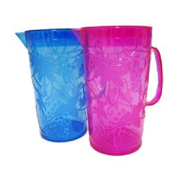 24 Wholesale Water Pitcher With Grape Design