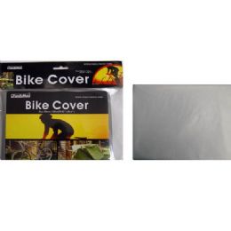 96 Wholesale Bike Cover 70.9x39.4"hc:9x8.8" Grey Clr