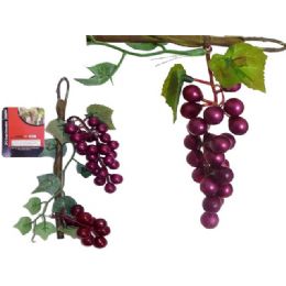 144 Wholesale Grapes On Stem 2pc Decoration