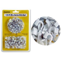 144 Wholesale Wire Holder W/nail