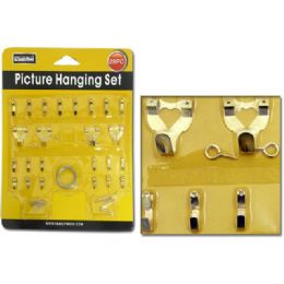 144 Wholesale Picture Hook Kit 28pc W/blister