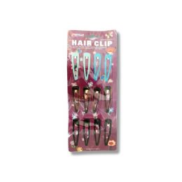 288 Wholesale Clip Hair Care 12pc/set Asst Clr