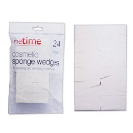 144 Wholesale Cosmetic Wedges 24pc 23765.23765a