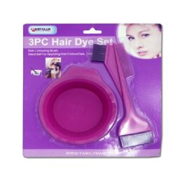 96 Wholesale V Hair Dye 3pc/set 2asst Clr