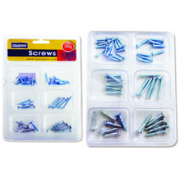 96 Pieces Screws 100g - Screws Nails and Anchors