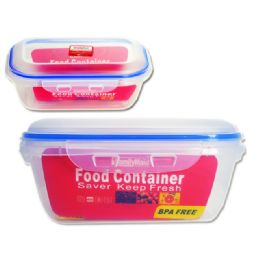 72 Wholesale Rectangle Storage Food Container