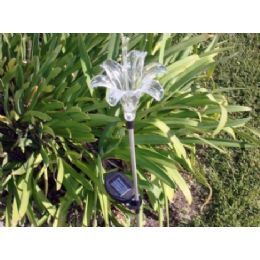 24 Pieces Solar LighT-Lily - Garden Decor