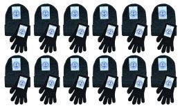 Yacht & Smith Unisex Adult Warm Winter Sets 72 Pairs Of Gloves And 72 Hats