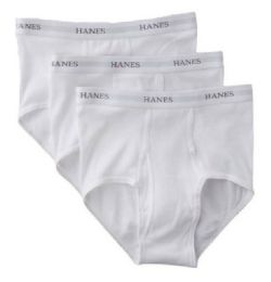 Wholesale Hanes Or Fruit Of The Loom Mens White Brief Size X Large